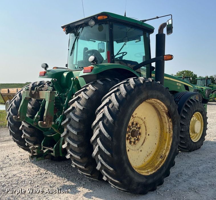 image for item DP0483 2008 John Deere 8130  MFWD tractor