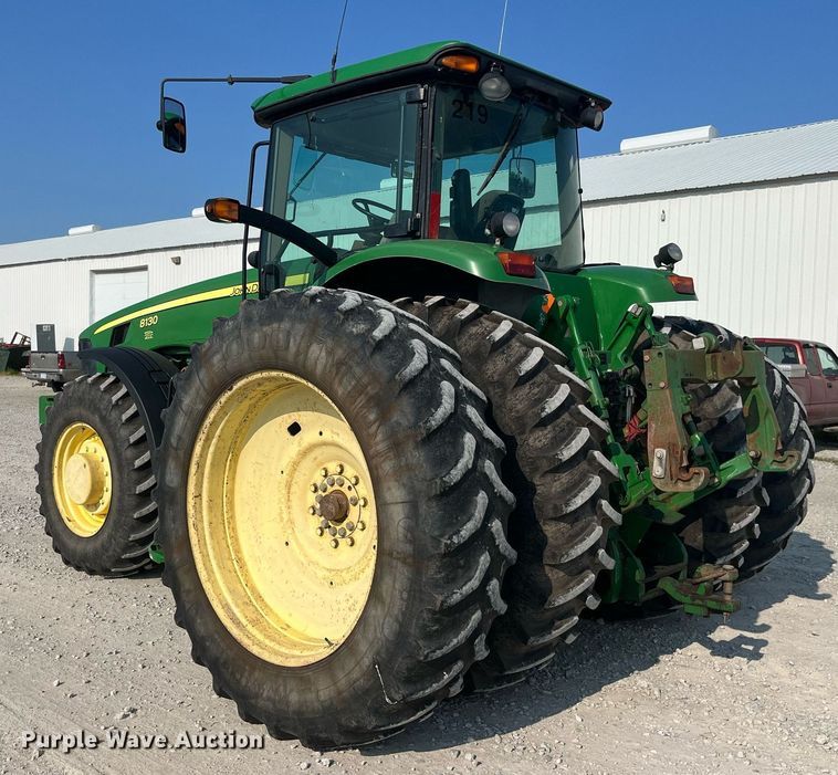 image for item DP0483 2008 John Deere 8130  MFWD tractor