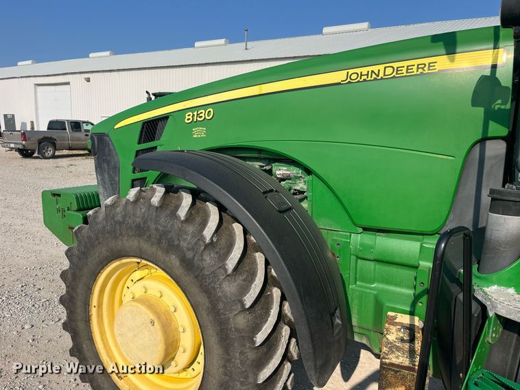 image for item DP0483 2008 John Deere 8130  MFWD tractor