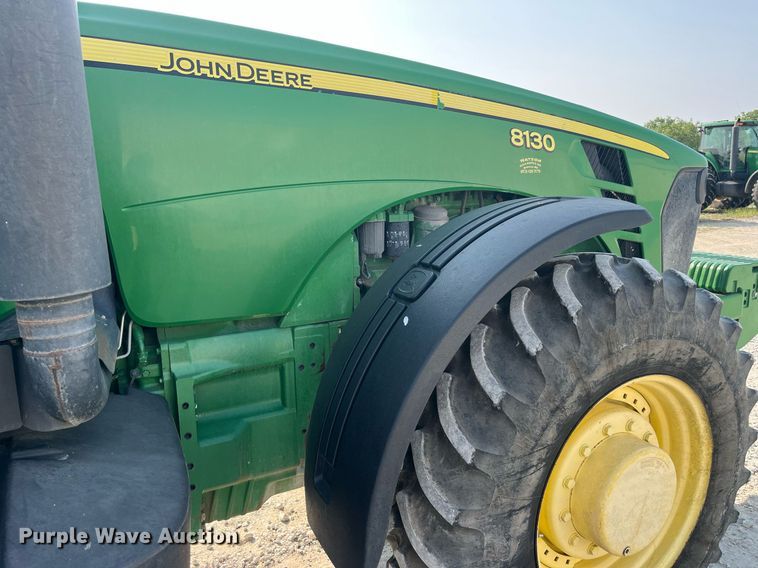 image for item DP0483 2008 John Deere 8130  MFWD tractor