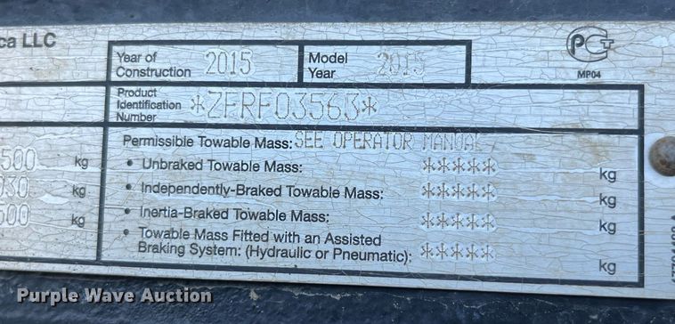 image for item DP0484 2015 Case IH Magnum 310  MFWD tractor