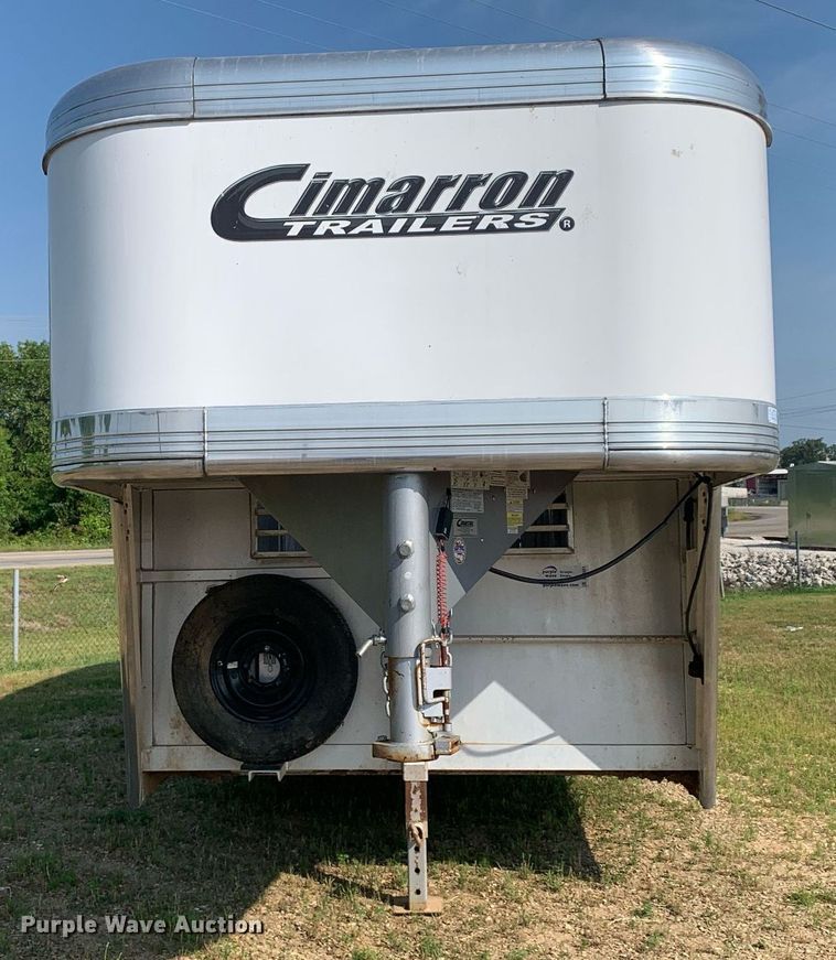 image for item DP8651 2018 Cimarron  livestock trailer