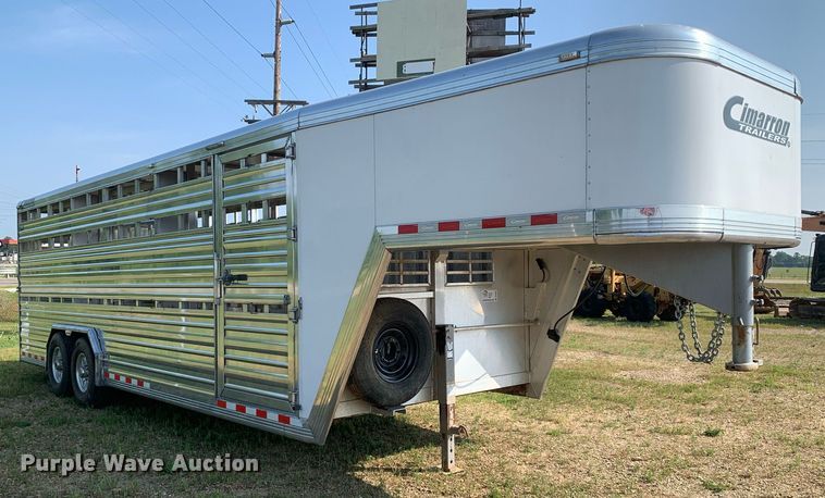 image for item DP8651 2018 Cimarron  livestock trailer