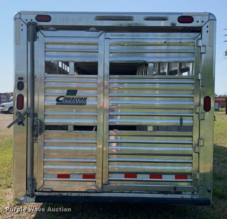 image for item DP8651 2018 Cimarron  livestock trailer