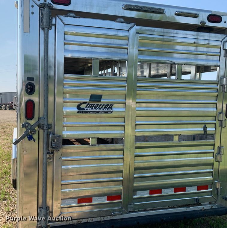 image for item DP8651 2018 Cimarron  livestock trailer