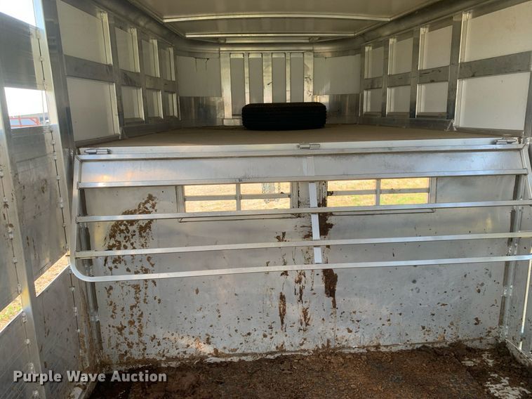 image for item DP8651 2018 Cimarron  livestock trailer