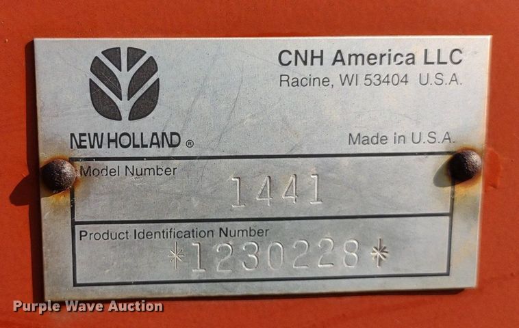 image for item DQ1725 New Holland 1441  windrower