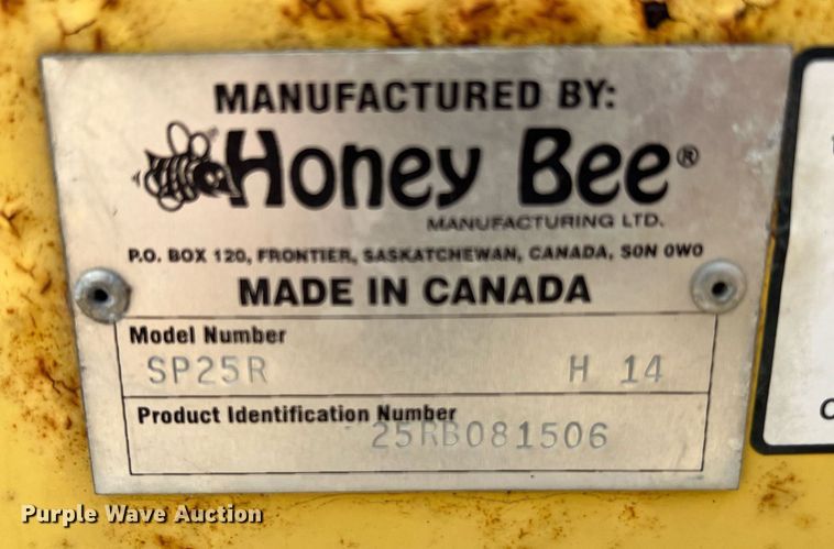 image for item DQ2070 Honey Bee SP25R  draper head