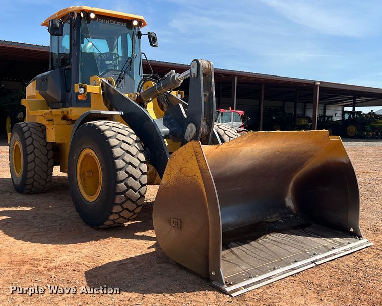 image for item DR5673 2021 John Deere 624 P-Tier  wheel loader
