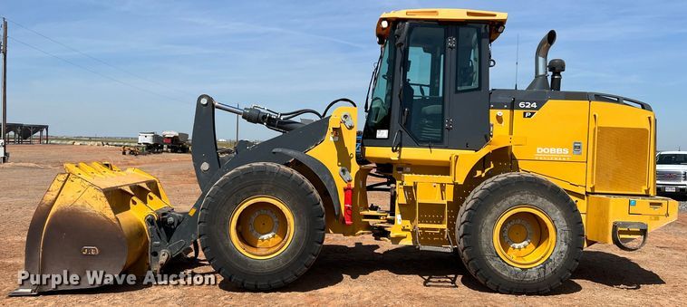 image for item DR5673 2021 John Deere 624 P-Tier  wheel loader