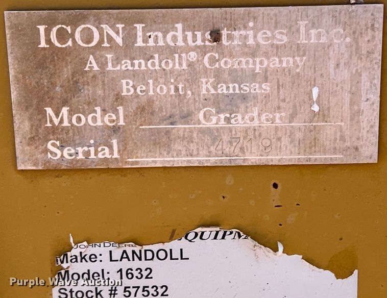 image for item DR5683 Landoll Icon 1632  grader