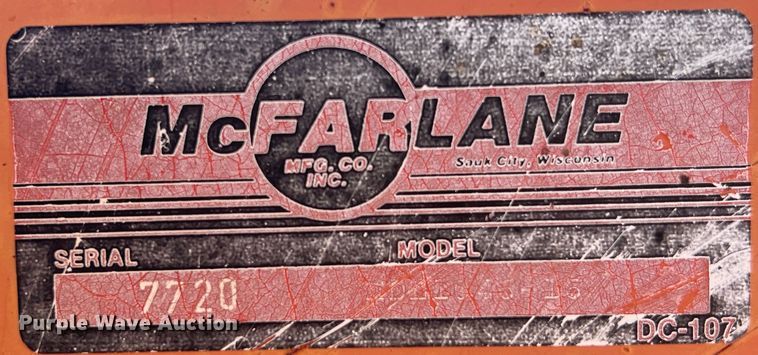 image for item DR5685 McFarlane 46-16  spike tooth harrow