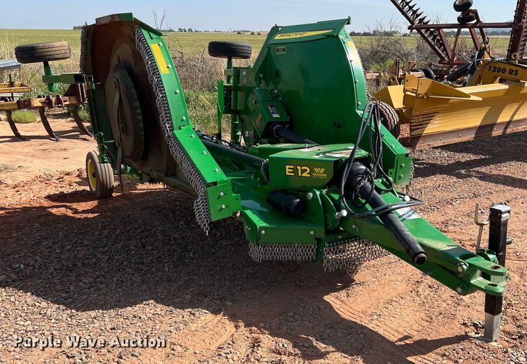 image for item DR5693 2020 John Deere E12  batwing rotary mower