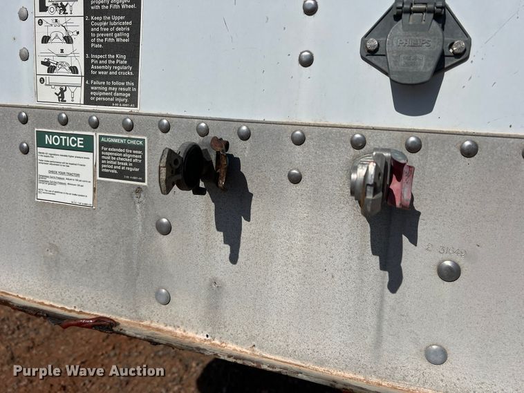 image for item DR5695 2000 Wilson DWH-400  grain trailer