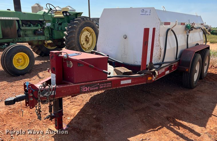 image for item DR5700 2018 East Texas Trailers  fuel trailer