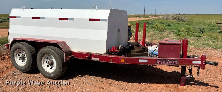 image for item DR5700 2018 East Texas Trailers  fuel trailer