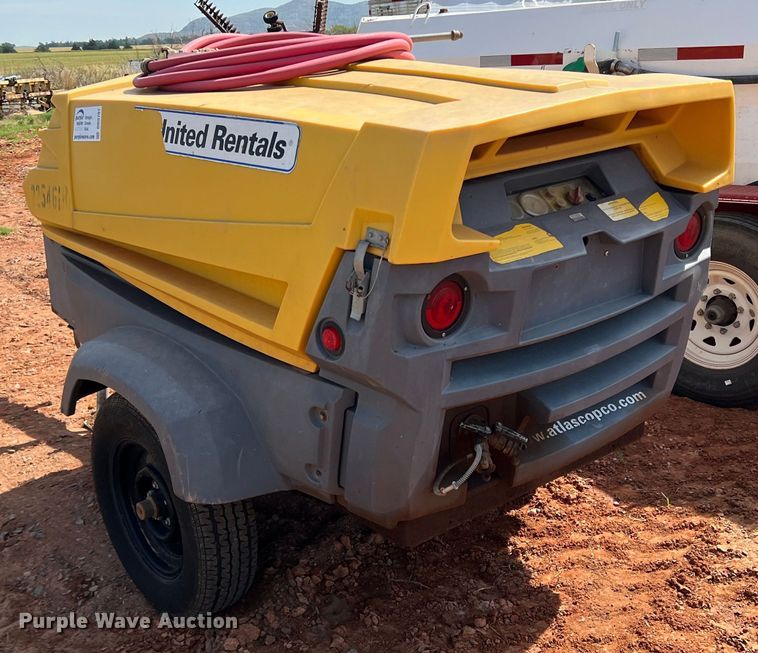 image for item DR5701 2011 Atlas Copco XAS 185 JD RSC  air compressor