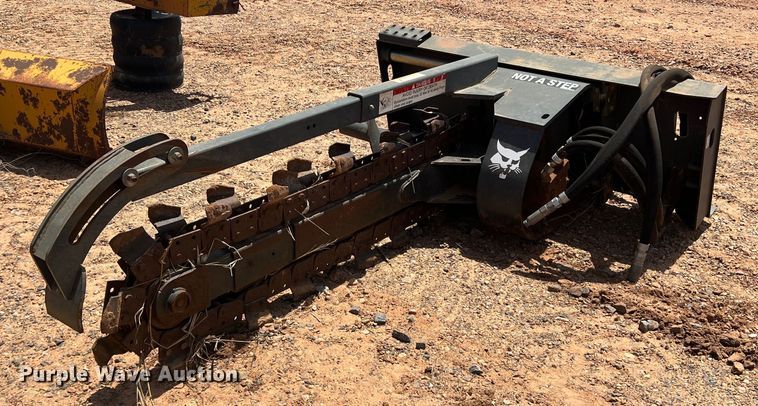 image for item DR5704 2016 Bobcat LT313  skid steer trencher