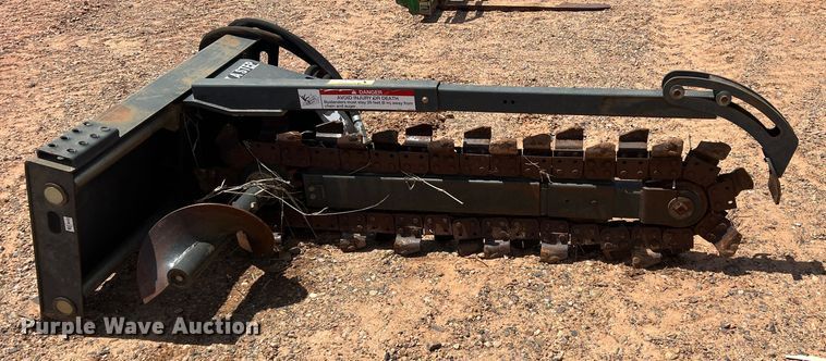 image for item DR5704 2016 Bobcat LT313  skid steer trencher