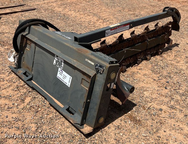 image for item DR5704 2016 Bobcat LT313  skid steer trencher
