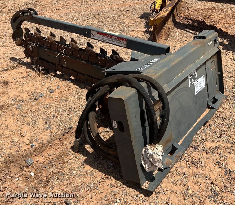 image for item DR5704 2016 Bobcat LT313  skid steer trencher