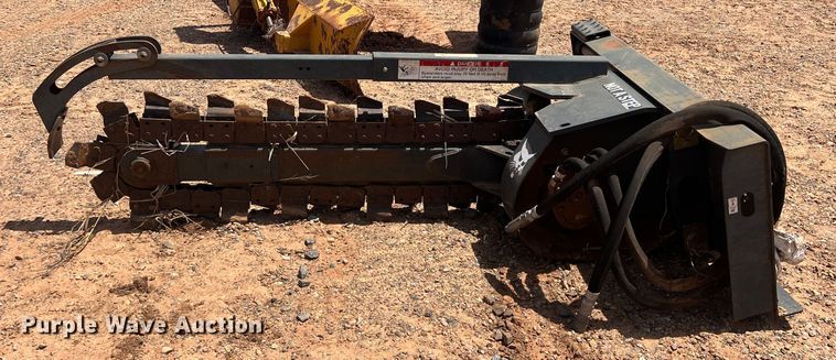 image for item DR5704 2016 Bobcat LT313  skid steer trencher