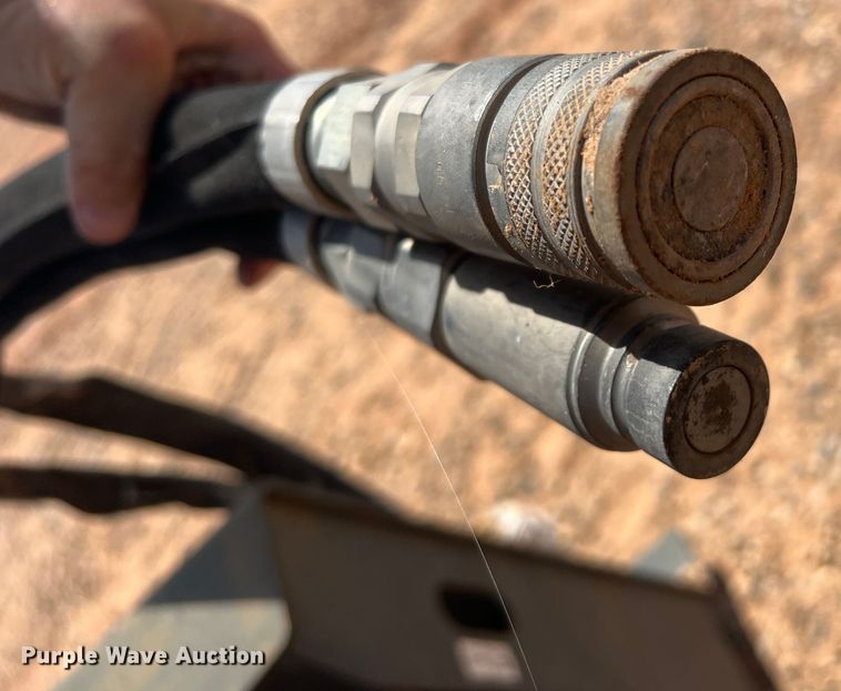 image for item DR5704 2016 Bobcat LT313  skid steer trencher