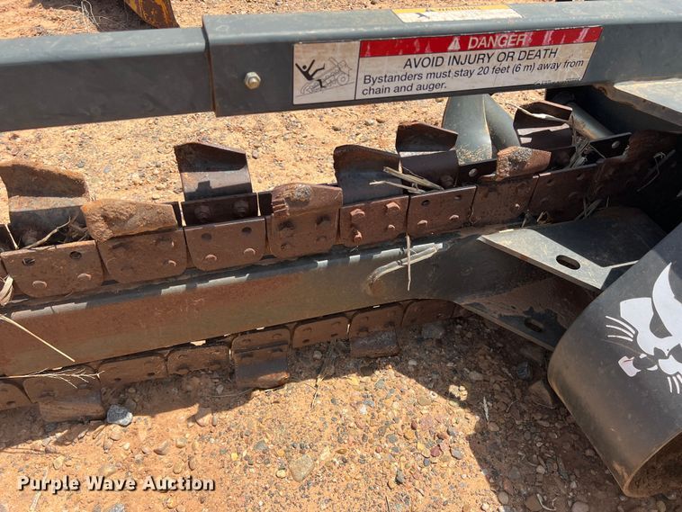 image for item DR5704 2016 Bobcat LT313  skid steer trencher