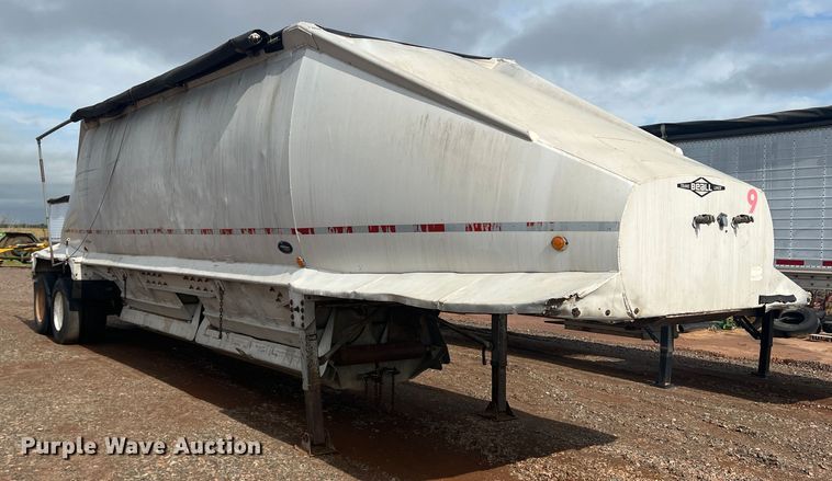 image for item DR5715 1989 Beall BABDS-44-2  bottom dump trailer