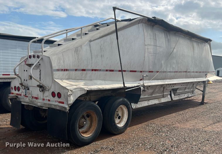 image for item DR5715 1989 Beall BABDS-44-2  bottom dump trailer