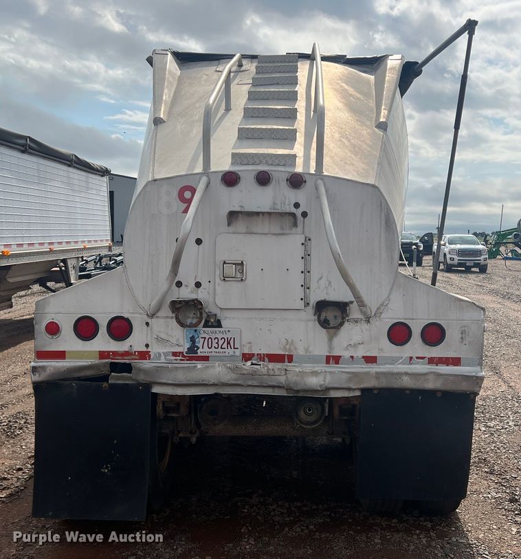 image for item DR5715 1989 Beall BABDS-44-2  bottom dump trailer