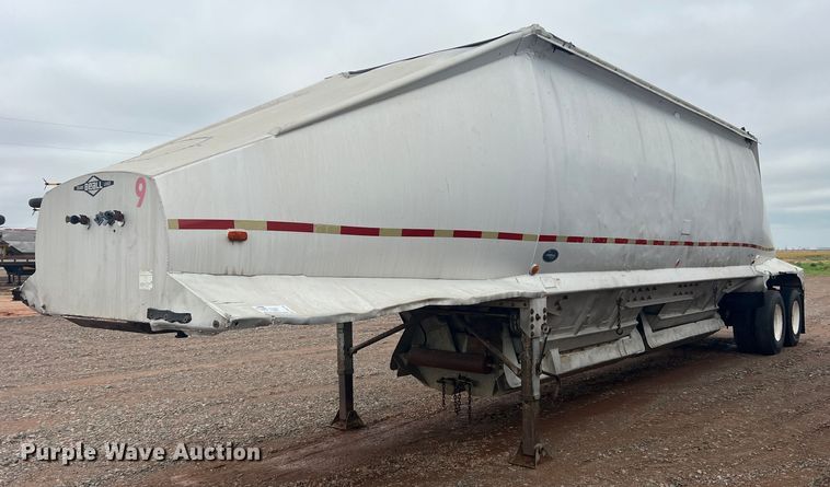 image for item DR5715 1989 Beall BABDS-44-2  bottom dump trailer