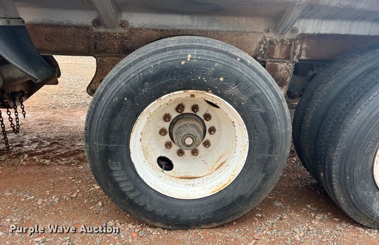 image for item DR5715 1989 Beall BABDS-44-2  bottom dump trailer