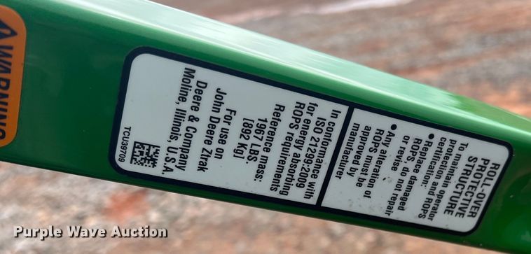 image for item DR5716 2018 John Deere Z945M  ZTR lawn mower