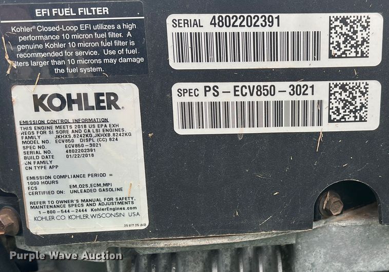 image for item DR5716 2018 John Deere Z945M  ZTR lawn mower