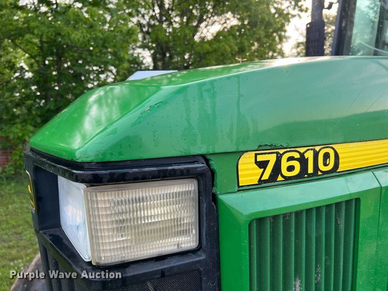 image for item II9034 1998 John Deere 7610  MFWD tractor