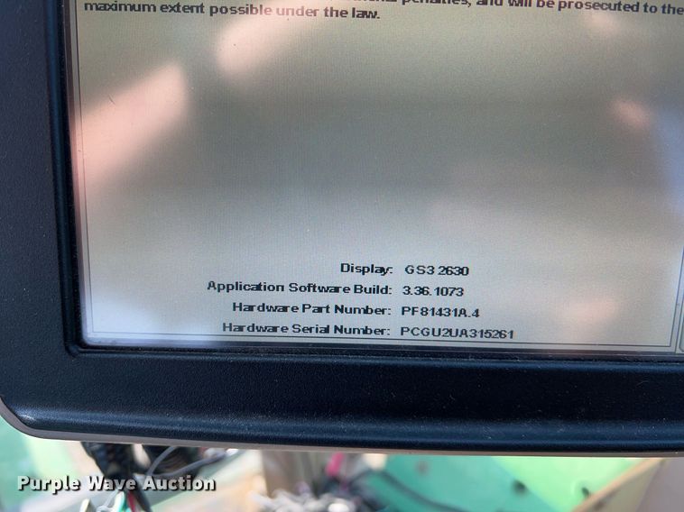 image for item II9109 2009 John Deere 4730  sprayer