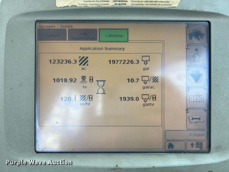 image for item II9113 2013 John Deere 4730  sprayer