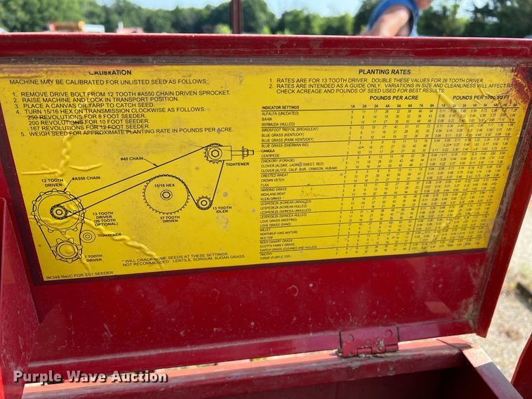 image for item II9131 Brillion Sure Stand SSP-110  seeder