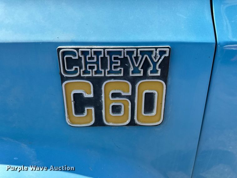 image for item KL9033 1974 Chevrolet  C60 grain truck