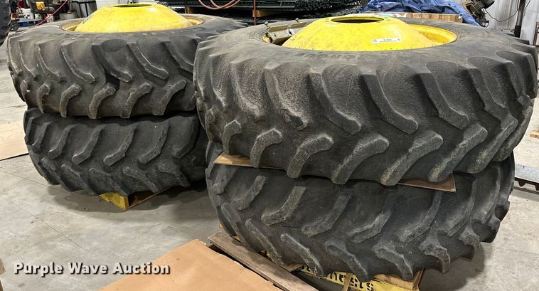 image for item KL9034 (4) 520/85R38 tires