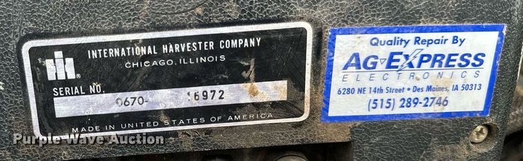 image for item KL9047 International 800 Cyclo Air  planter