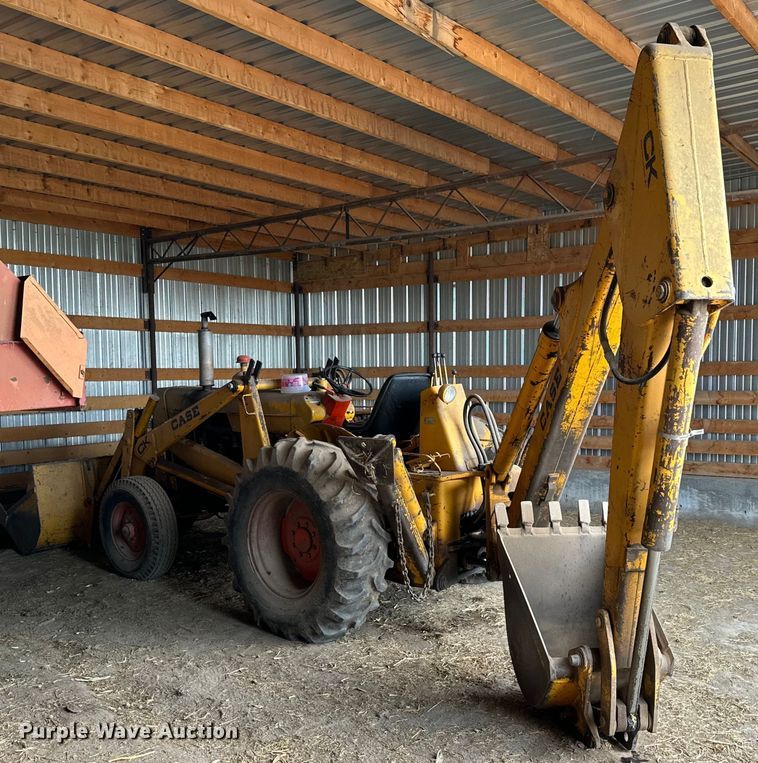 image for item KL9055 1967 Case 580CK  backhoe