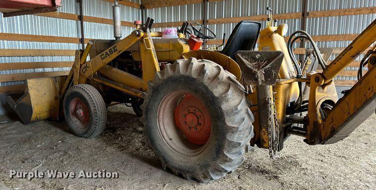 image for item KL9055 1967 Case 580CK  backhoe
