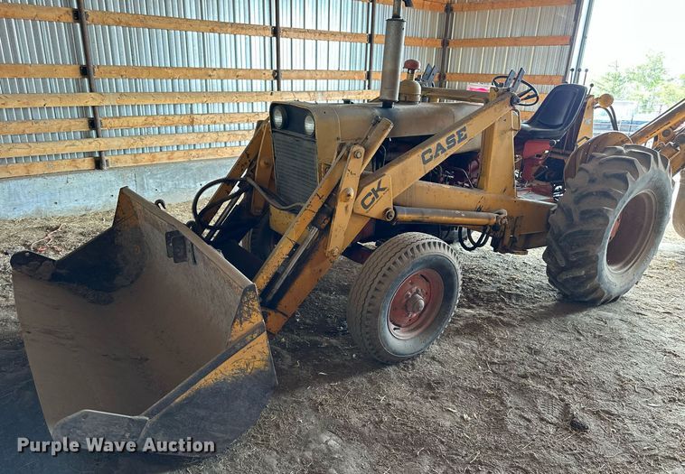 image for item KL9055 1967 Case 580CK  backhoe