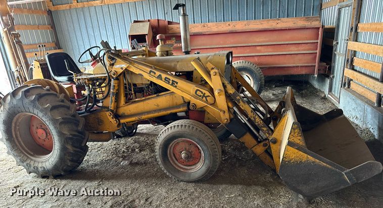 image for item KL9055 1967 Case 580CK  backhoe