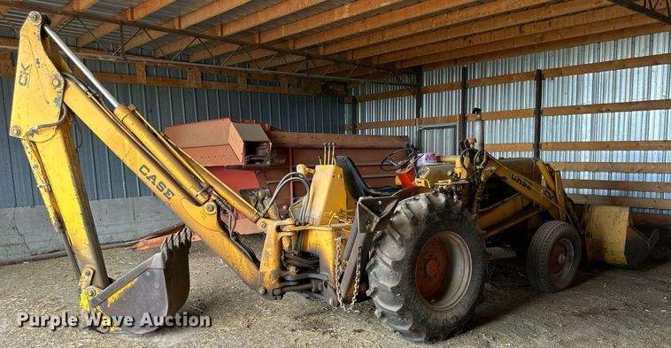 image for item KL9055 1967 Case 580CK  backhoe