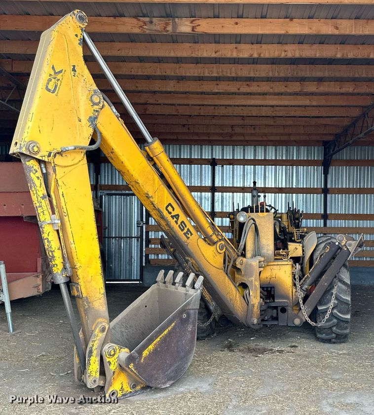 image for item KL9055 1967 Case 580CK  backhoe