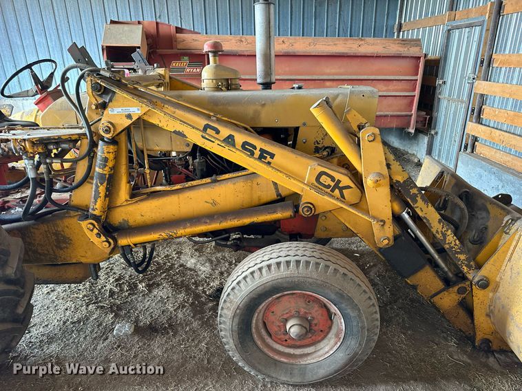image for item KL9055 1967 Case 580CK  backhoe
