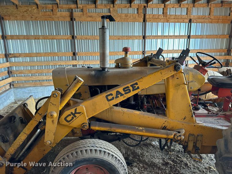 image for item KL9055 1967 Case 580CK  backhoe